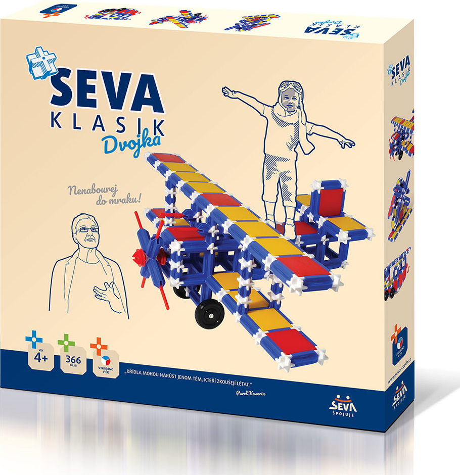 Vista Stavebnica Seva klasik - Dvojka